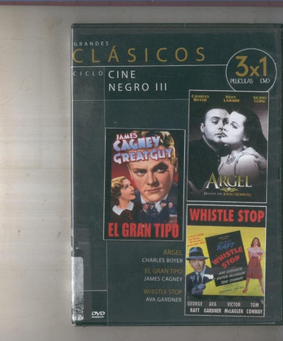 DVD: CLASICOS DEL CINE NEGRO III