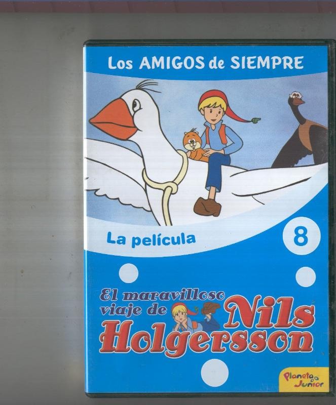 DVD: Coleccion los amigos de siempre. NILS HOLGERSSON numero 08