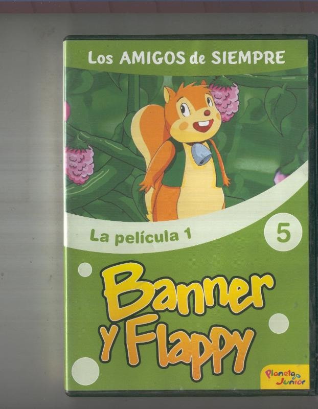DVD: Coleccion los amigos de siempre. BANNER y FLAPPY numero 05