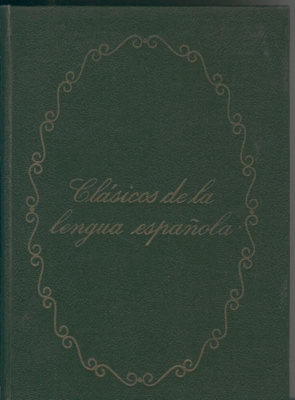 Clasicos de la lengua española: Santa Teresa: Libro de su vida (suelto lomo interior)