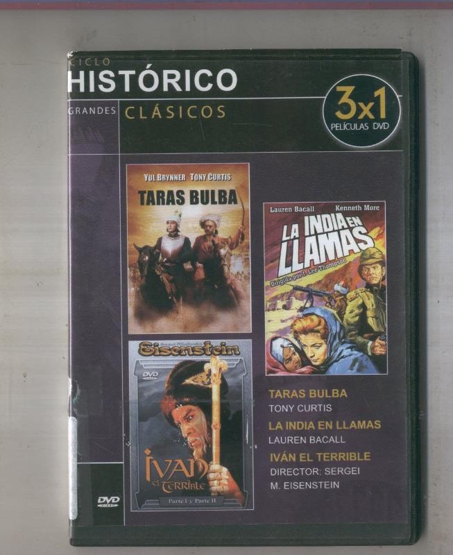 DVD: Coleccion ciclo historicos. GRANDES CLASICOS