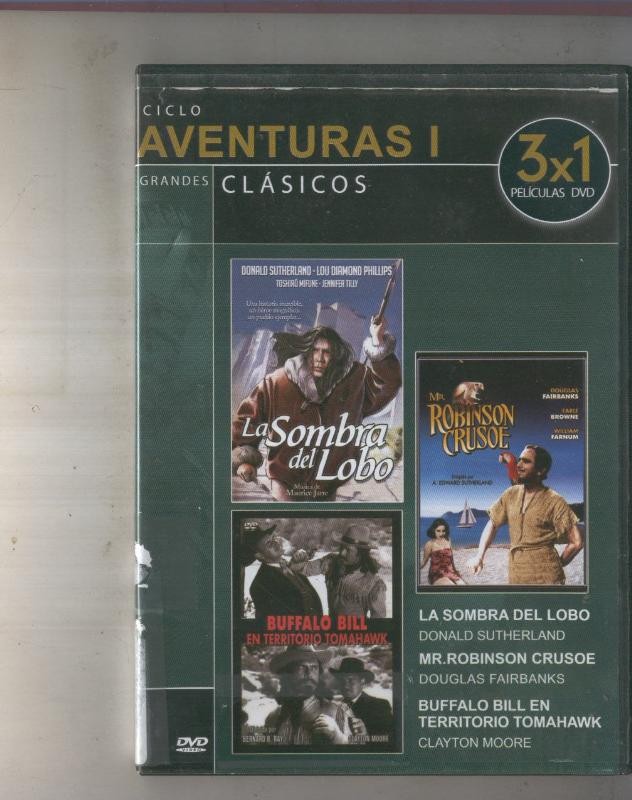 DVD: Coleccion ciclo historicos. CICLO AVENTURAS I