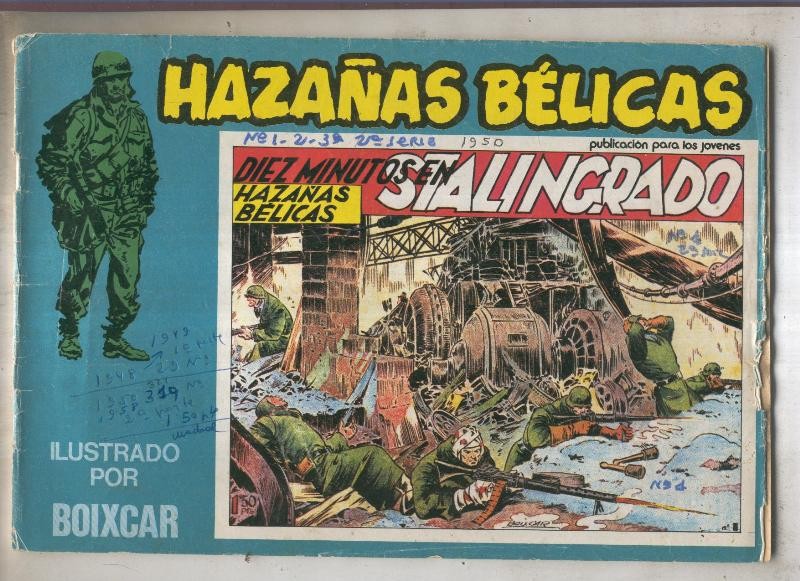 Hazañas belicas numero 101 (numerado 01 en contraportada)