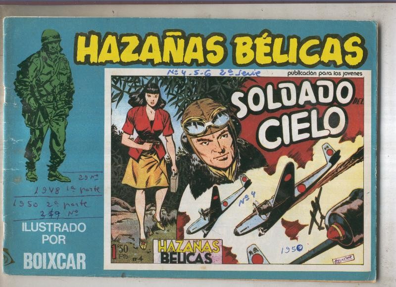 Hazañas belicas Numero 102 (numerado 01 en contraportada)