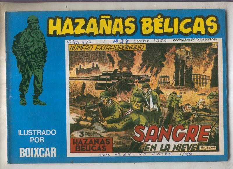 Hazañas belicas Numero 126 (numerado 01 en contraportada)
