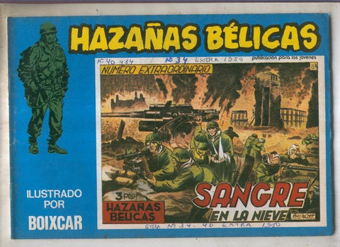 Hazañas belicas Numero 126 (numerado 01 en contraportada)