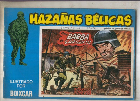 Hazañas belicas Numero 115 (numerado 01 en contraportada)