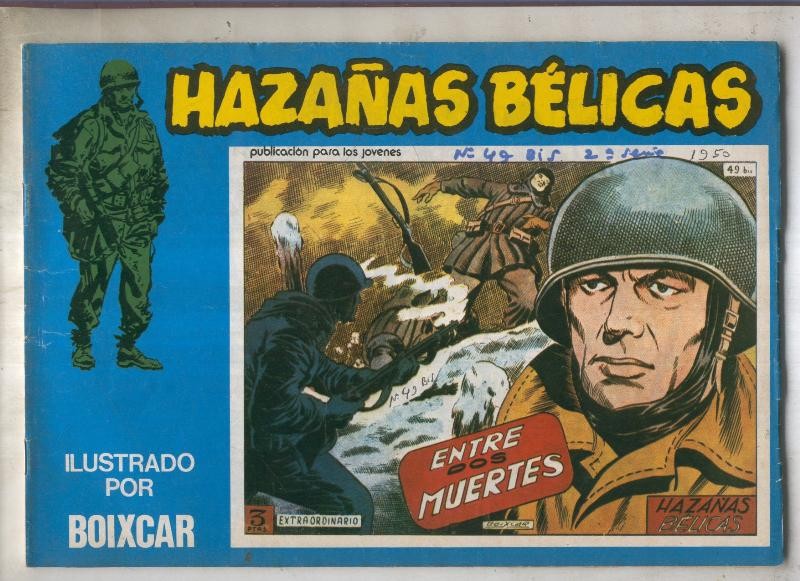Hazañas belicas Numero 127 (numerado 01 en contraportada)