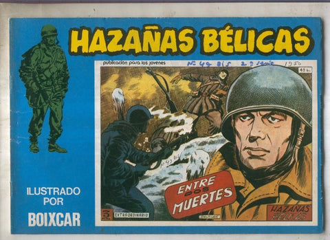 Hazañas belicas Numero 127 (numerado 01 en contraportada)