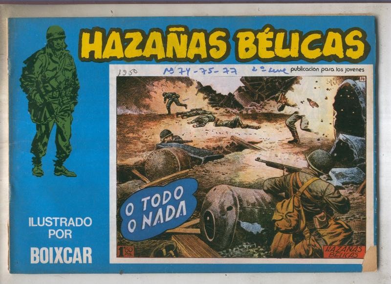 Hazañas belicas Numero 122 (numerado 01en contraportada)