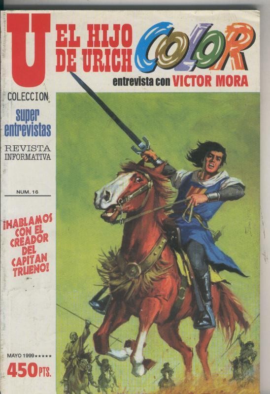 Fanzine: U el hijo de urich numero 16: Victor Mora