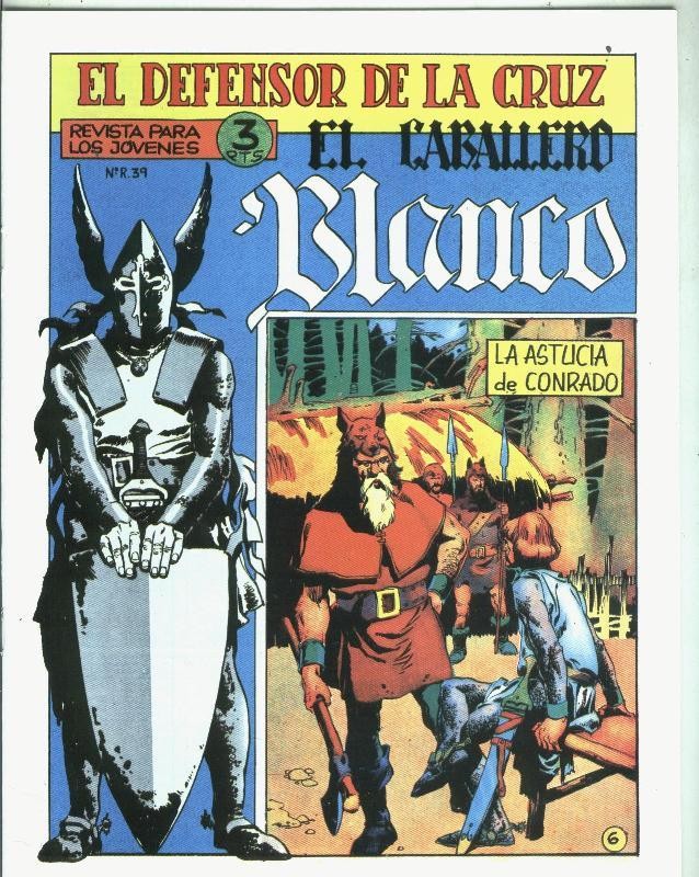 El Caballero Blanco, facsimil numero 06: La astucia de Conrado