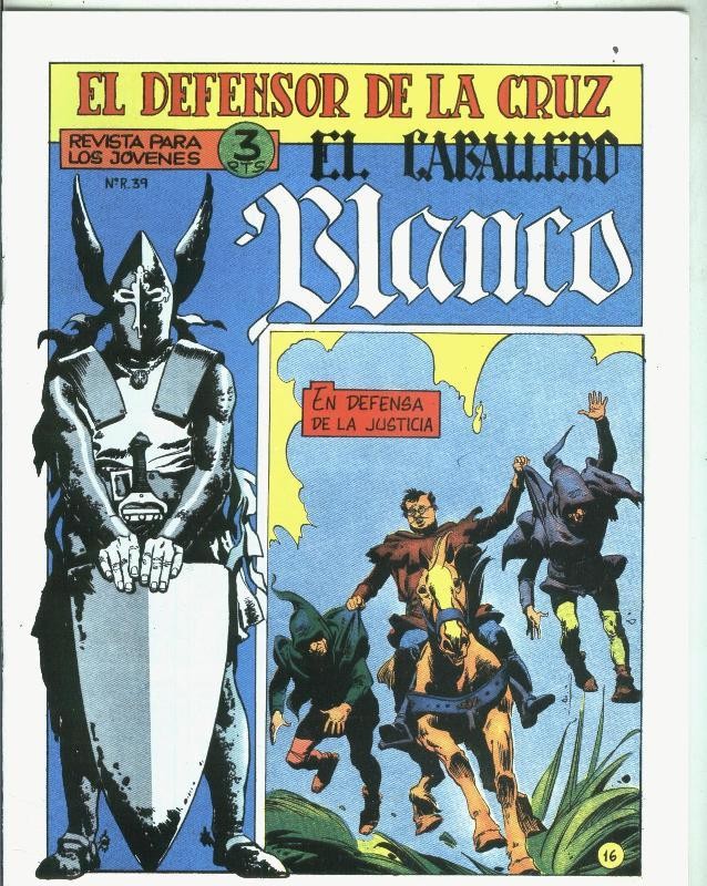 El Caballero Blanco, facsimil numero 16: En defensa de la justicia