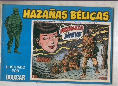 Hazañas belicas Numero 124 (numerado 01 en contraportada)