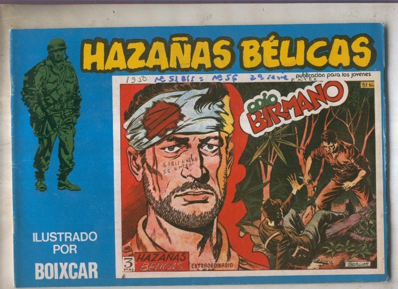 Hazañas belicas Numero 128 (numerado 01 en contraportada)