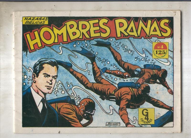 Hazañas belicas numero 04 (numerado 01 en contraportada)