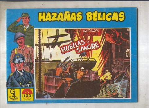 Hazañas belicas numero 07 (numerado 02 en cotraportada)