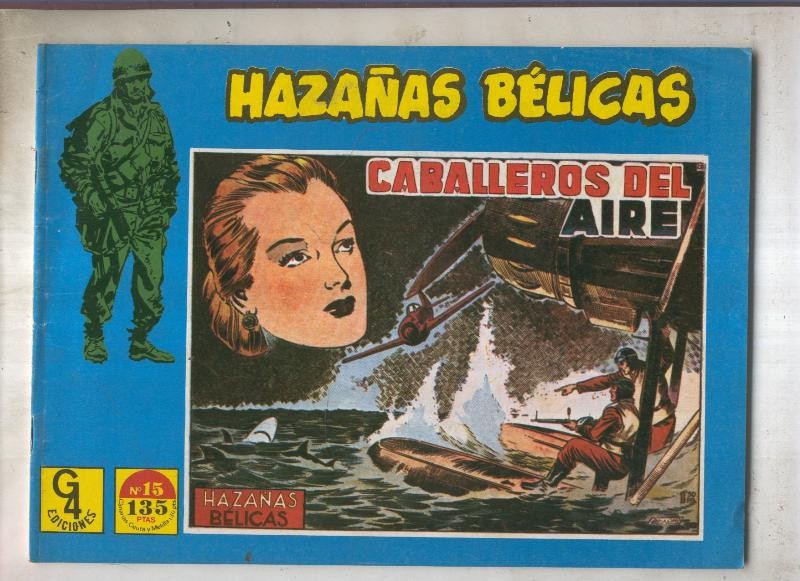 Hazañas belicas numero 15 (numerado 01 en contraportada)