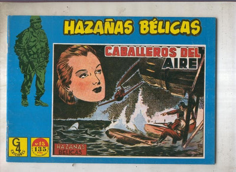 Hazañas belicas numero 15 (numerado 02 en contraportada)