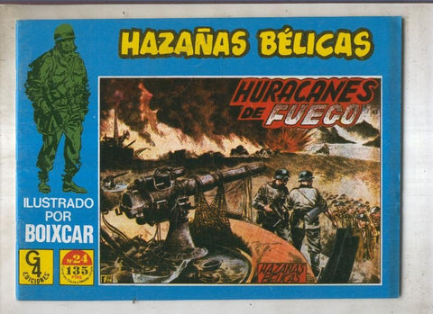 Hazañas belicas numero 24 (numero 01 en contraportada)