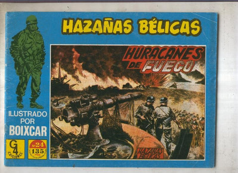 Hazañas belicas numero 24 (numero 02 en contraportada)