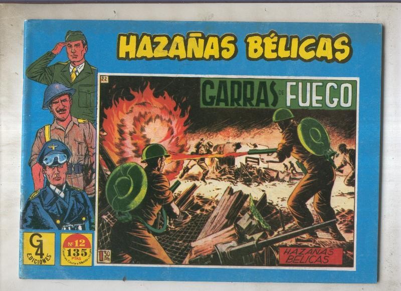 Hazañas belicas numero 12 (numerado 02 en contraportada)