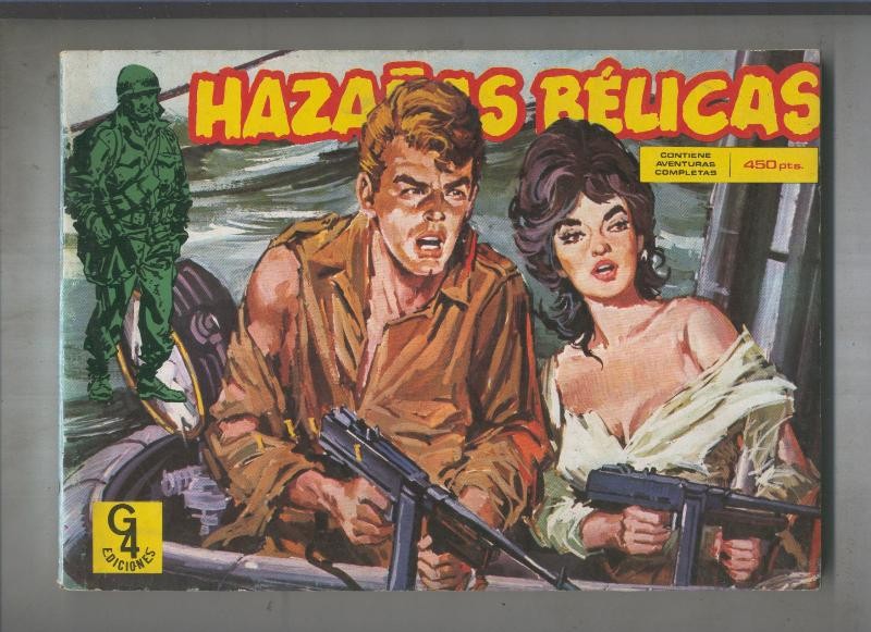 Hazañas belicas RETAPADO tomo 01 (numerado 01 en contraportada)