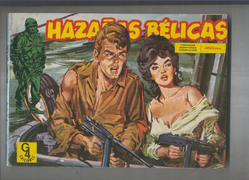 Hazañas belicas RETAPADO tomo 01 (numerado 02 en contraportada)
