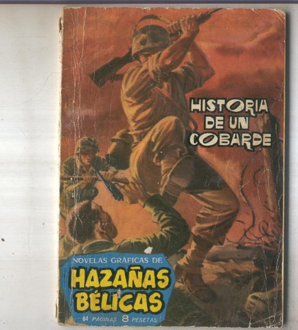 Hazañas Belicas libreta numero 07 Historia de un cobarde