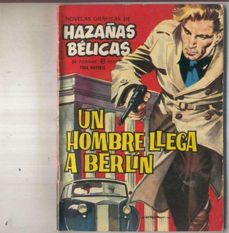 Hazañas Belicas libreta numero 43 Un hombre llegas a Berlin