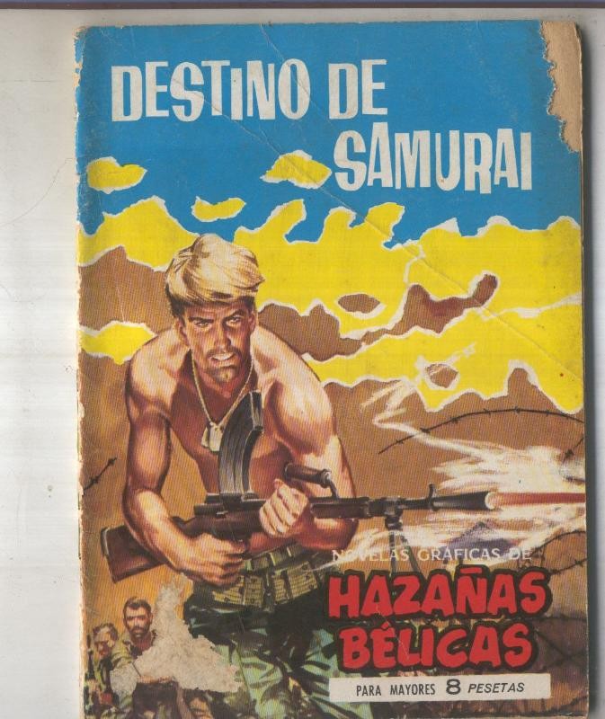 Hazañas Belicas libreta numero 45 Destino de Samurai