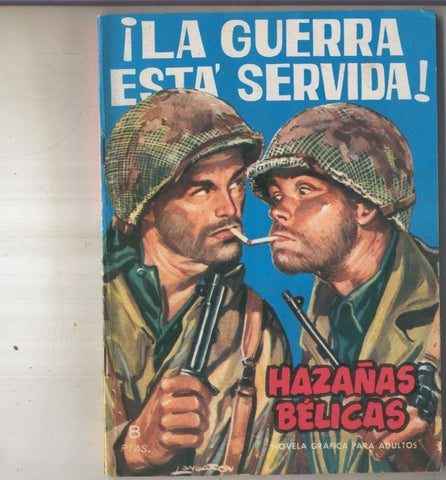 Hazañas Belicas libreta numero 59 La guerra esta servida