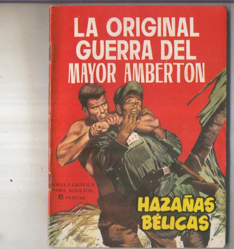 Hazañas Belicas libreta numero 62 La guerra del Mayor Amberton