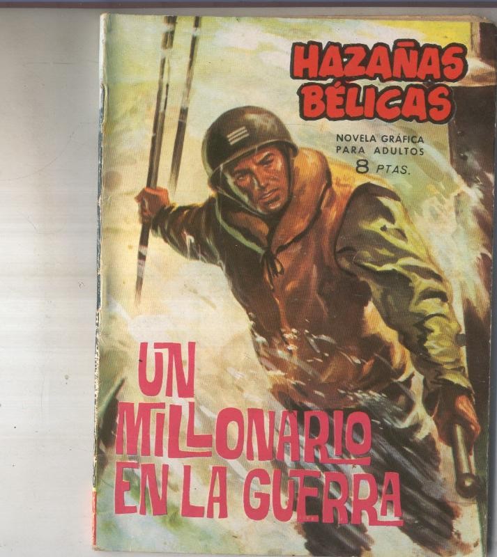 Hazañas Belicas libreta numero 92 Un millonario en la guerra