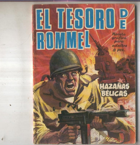 Hazañas Belicas libreta numero 114 El tesoro de Rommel