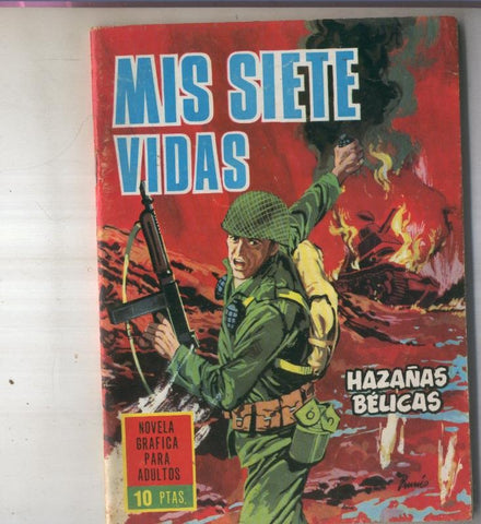 Hazañas Belicas libreta numero 120 Mis siete vidas