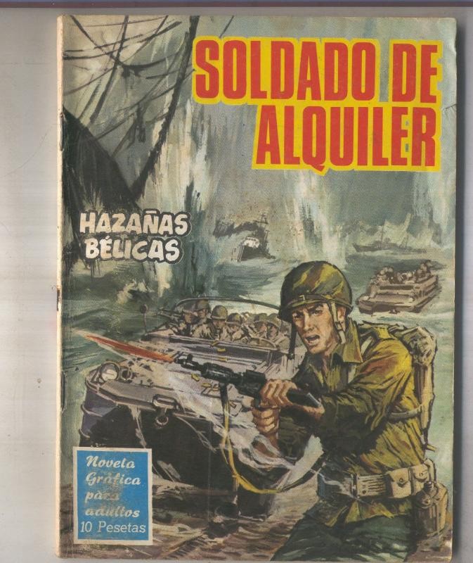 Hazañas Belicas libreta numero 153 Soldado de alquiler