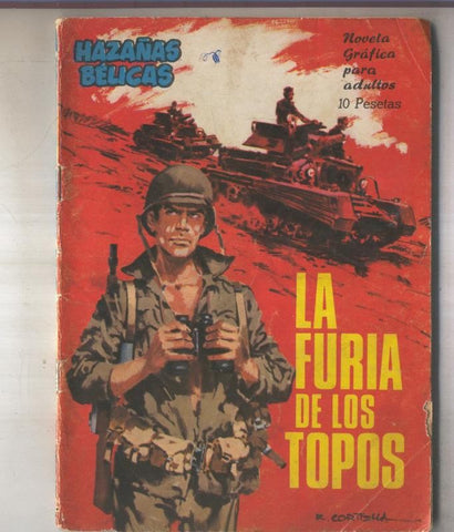 Hazañas Belicas libreta numero 159 La furia de los topos