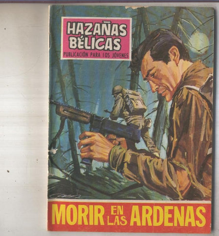 Hazañas Belicas libreta numero 191 Morir en las ardenas