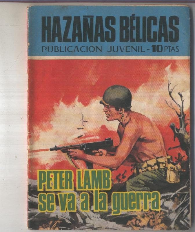 Hazañas Belicas libreta numero 222 Peter Lamb se va a la guerra