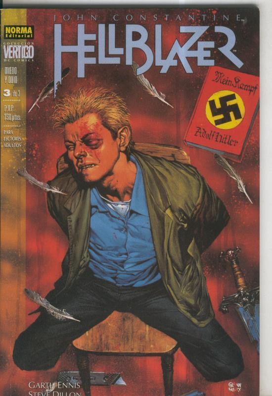 Vertigo numero 029: Hellblazer: Miedo y odio numero 3