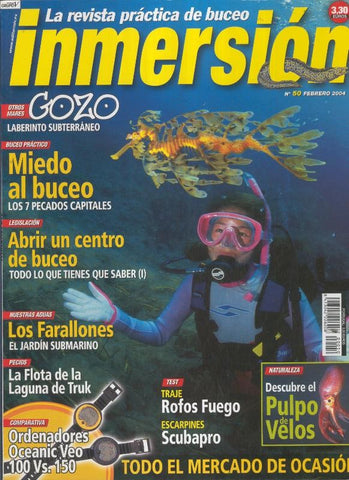 La revista practica del buceo: INMERSION numero 050