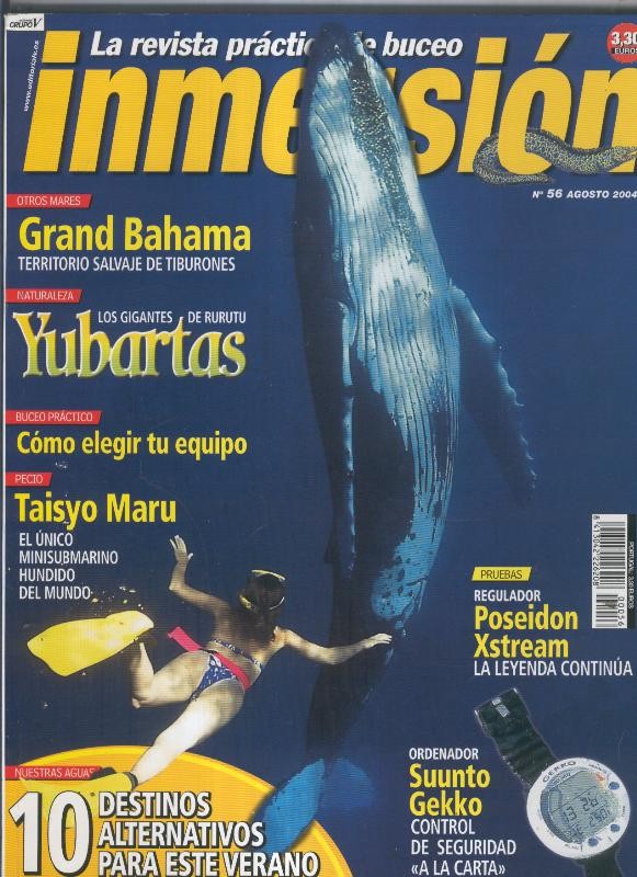 La revista practica del buceo: INMERSION numero 056