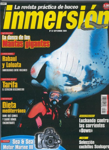 La revista practica del buceo: INMERSION numero 057