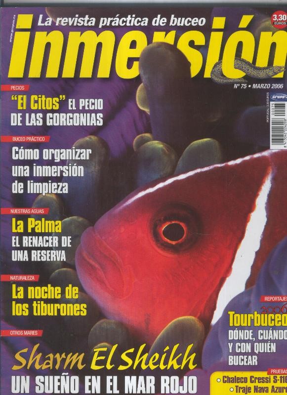 La revista practica del buceo: INMERSION numero 075