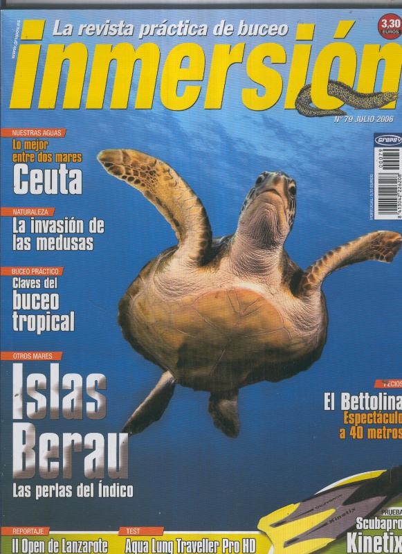 La revista practica del buceo: INMERSION numero 079