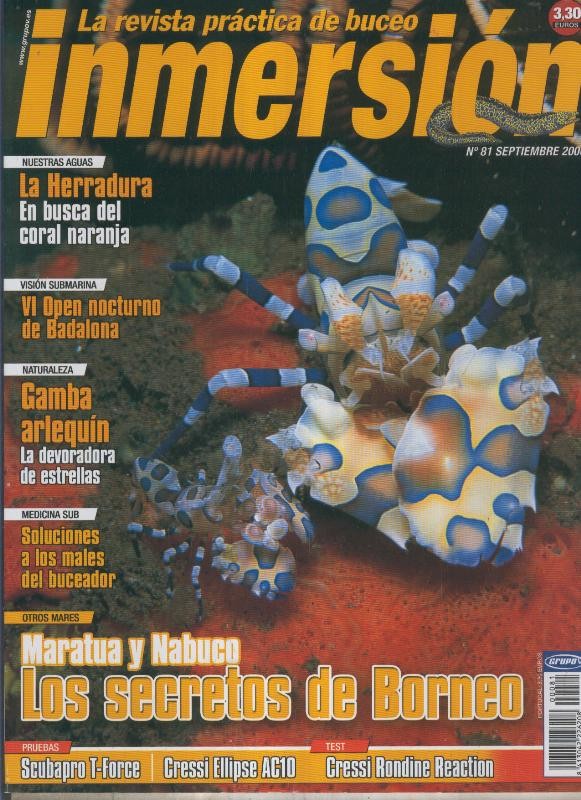 La revista practica del buceo: INMERSION numero 081