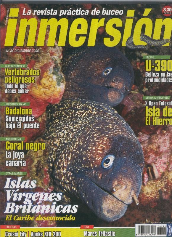 La revista practica del buceo: INMERSION numero 084