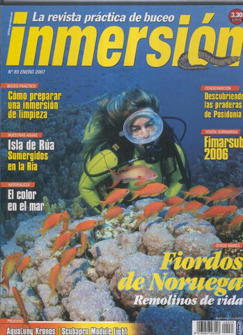 La revista practica del buceo: INMERSION numero 085