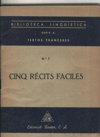 Cinq recits faciles